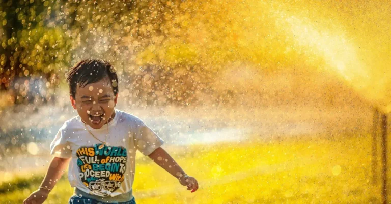 Child playing