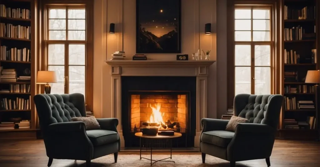 Coozy living room with two chairs