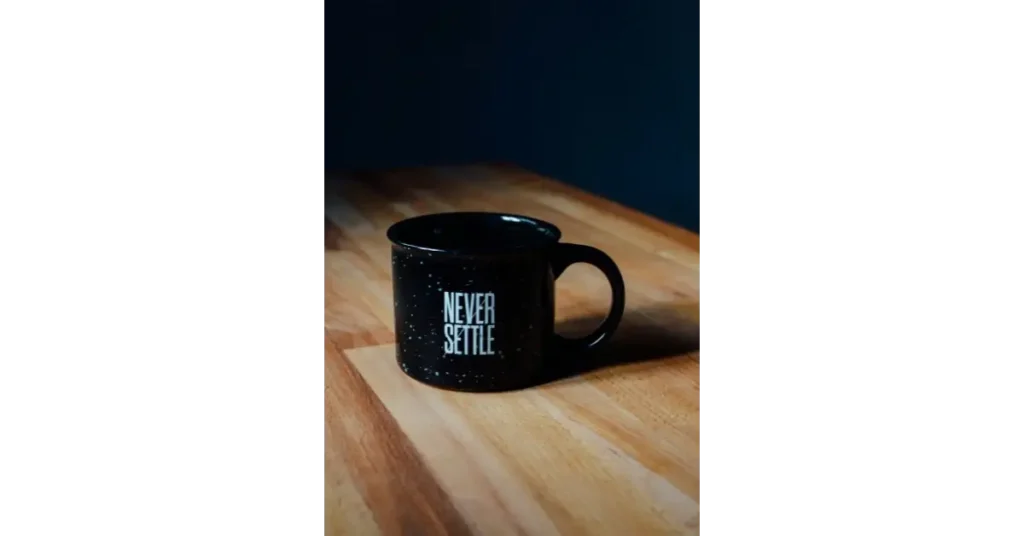 Never Settle - Cup