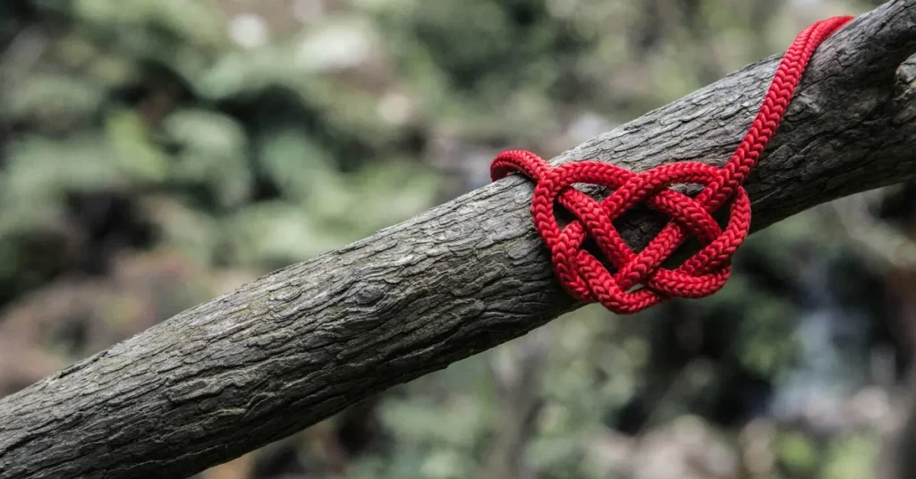 Red wooden Sign