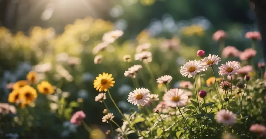 White and Yellow Flowers