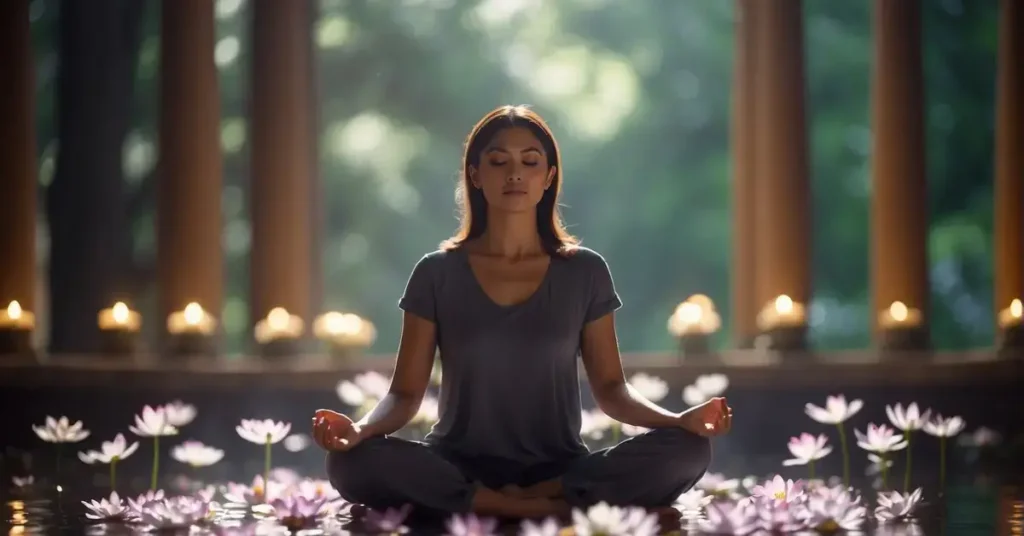 Woman Meditating